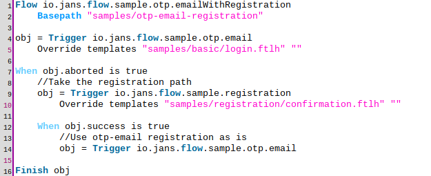 registration and authentication